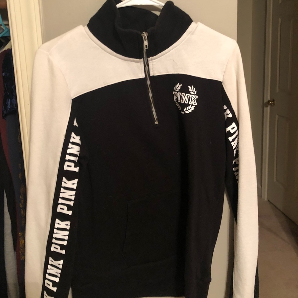 “pink” half zip